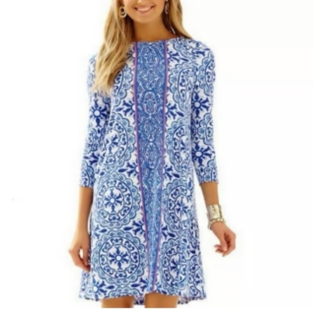 Lilly Pulitzer Ophelia Swing Dress in Pooling Around